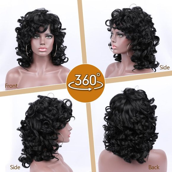 Short Curly Wigs - Picture 5 of 10